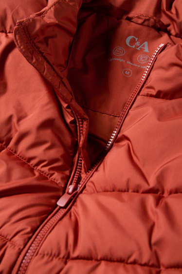 Uomo - Gilet trapuntato - arancione