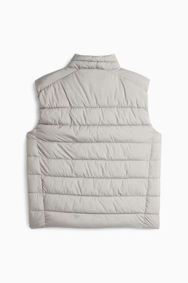 Uomo - Gilet trapuntato - grigio