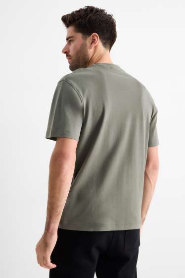 Herren - T-Shirt - Relaxed Fit - grün