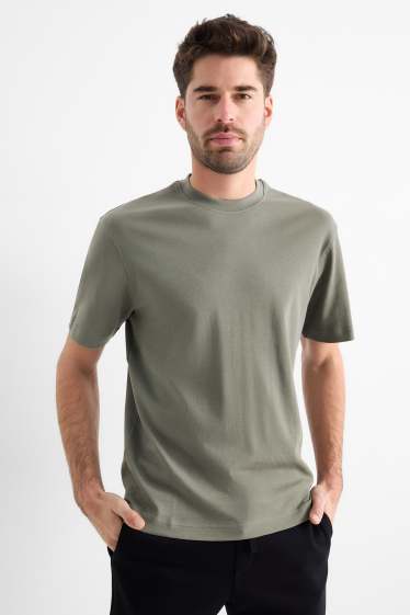 Herren - T-Shirt - Relaxed Fit - grün