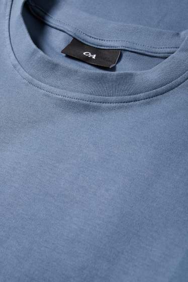 Men - T-shirt - relaxed fit - blue