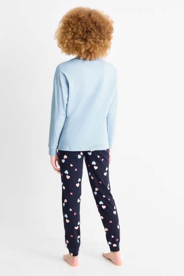 Femei - Pijama - albastru deschis