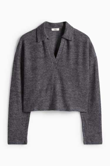 Women - Jumper - dark gray