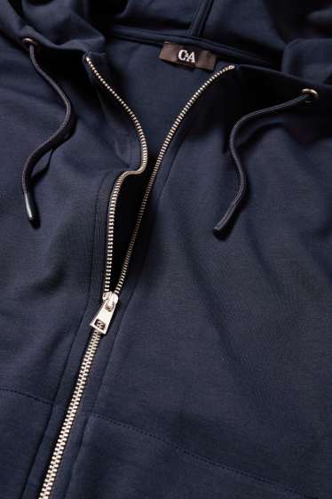 Women - Zip-through hoodie - dark blue