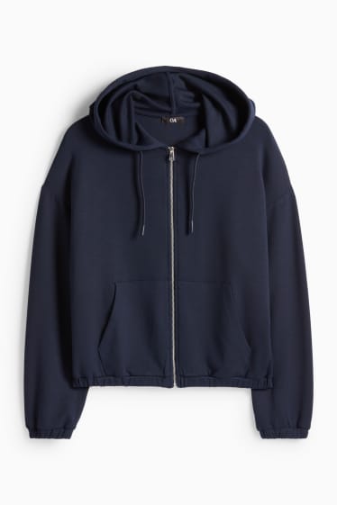 Women - Zip-through hoodie - dark blue