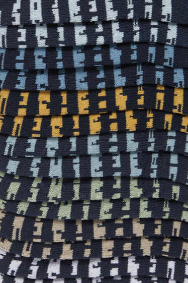 Bambini - Confezione da 7 - calze - blu scuro