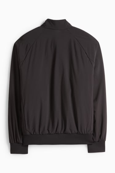 Heren - Gewatteerde jas - waterafstotend - zwart