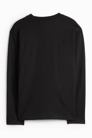 Kinder Jungen - Brawl Stars - Langarmshirt - schwarz