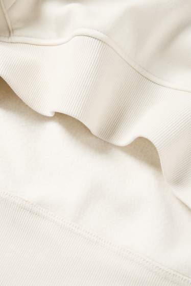 Herren - Oversized-Hoodie - hellbeige