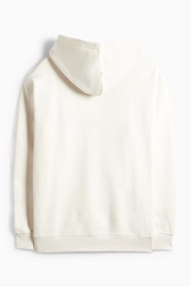 Herren - Oversized-Hoodie - hellbeige