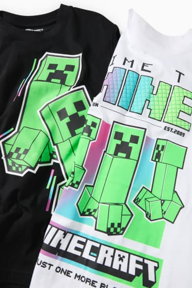 Children Boys - T-shirt - black / white