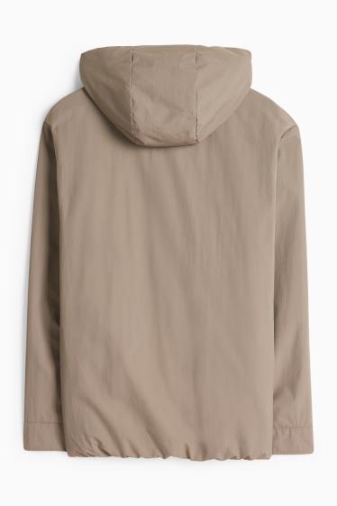 Pánské - Funkční bunda - světle hnědá