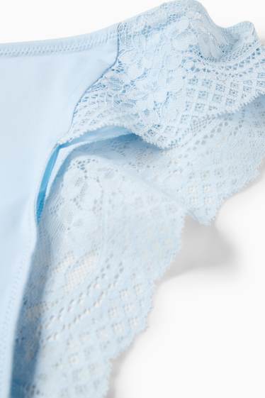 Dámské - Kalhotky - světle modrá