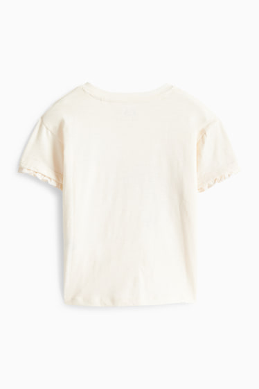 Enfants filles - T-shirt - blanc crème