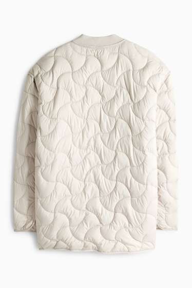 Damen - Steppjacke - cremeweiss