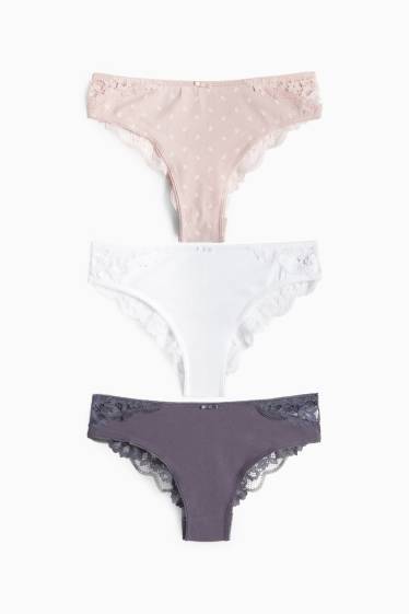 Dámské - Kalhotky - růžová