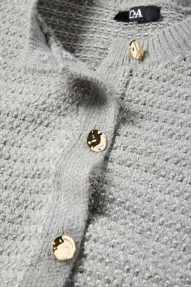 Women - Cardigan - gray