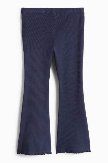 Children Girls - Leggings - dark blue