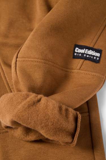 Kinderen: jongens - Joggingbroek - bruin