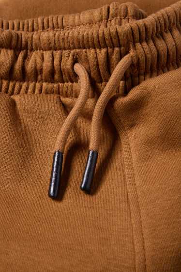 Kinderen: jongens - Joggingbroek - bruin