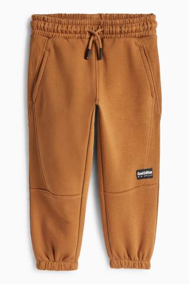 Kinderen: jongens - Joggingbroek - bruin