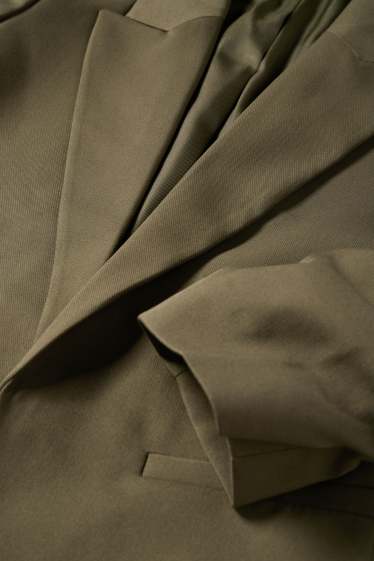 Dames - Business-blazer - regular fit - donkergroen