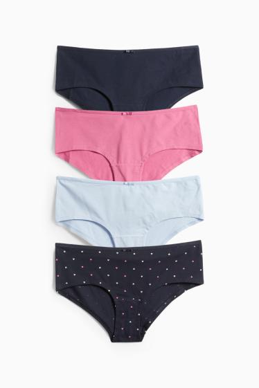 Dona - Calces hipster - blau fosc