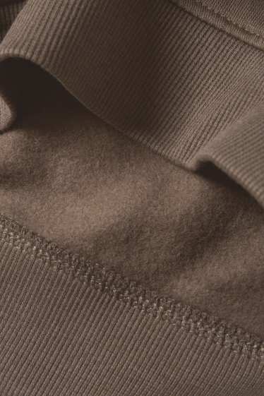 Kinderen: jongens - Sweatshirt - donkerbruin