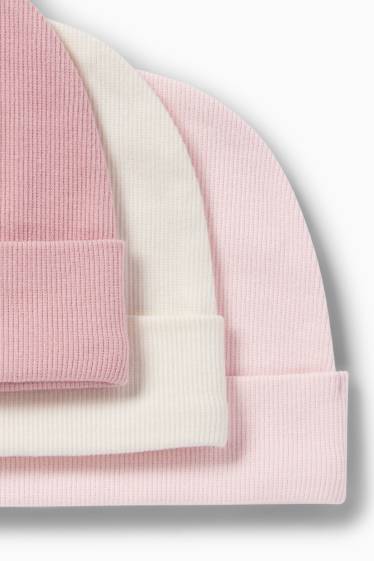 Baby: meisjes - Baby muts - roze