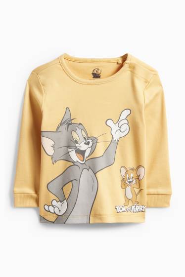 Baby Buben - Tom & Jerry - Baby-Pyjama - 2 teilig - gelb