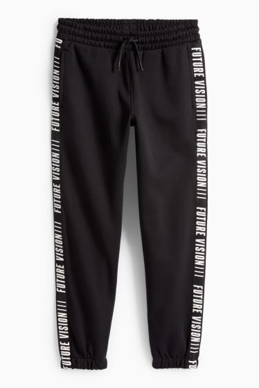 Děti - chlapci - Teplákové kalhoty - černá