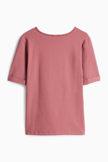 Donna - T-shirt - rosa scuro