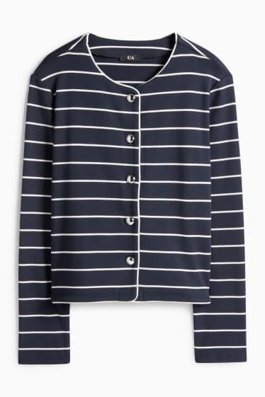 Donna - Felpa - blu scuro