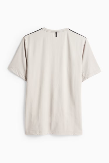 Pánské - Sportovní tričko - regular fit - šedá