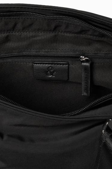 Damen - Schultertasche - schwarz