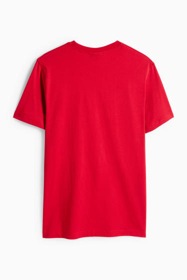 Home - Samarreta de màniga curta - regular fit - vermell