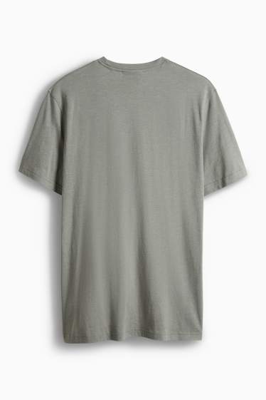 Hommes - T-shirt - regular fit - gris