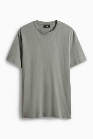 Hommes - T-shirt - regular fit - gris