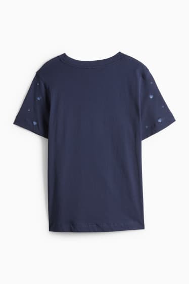 Dámské - Tričko - tmavomodrá