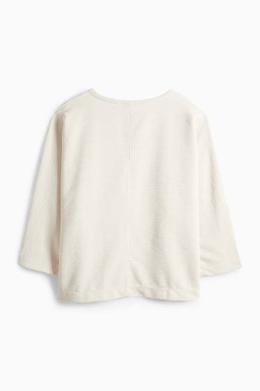 Dámské - Tričko - světle béžová