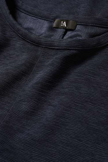 Femmes - T-shirt - bleu foncé