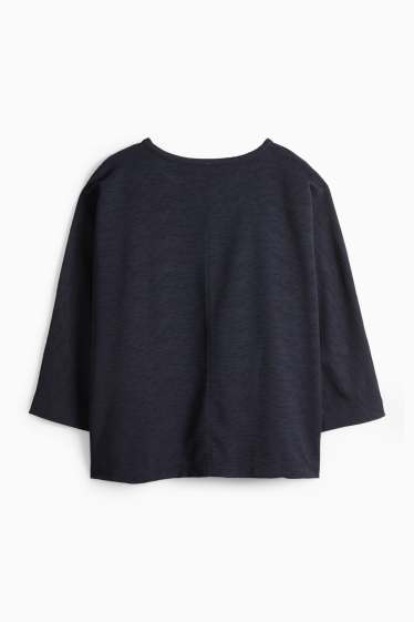 Femmes - T-shirt - bleu foncé