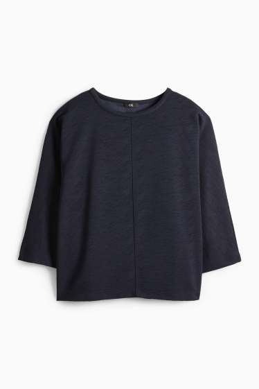 Femmes - T-shirt - bleu foncé