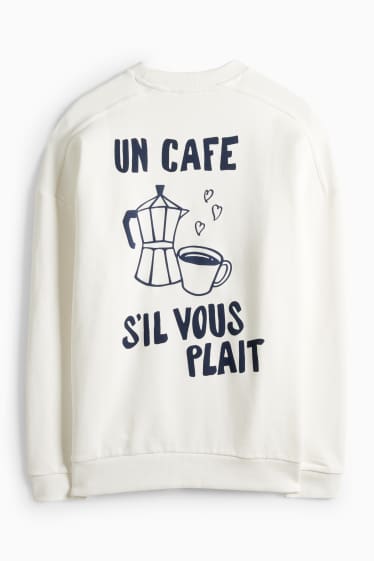 Dámské - Mikina - bílá