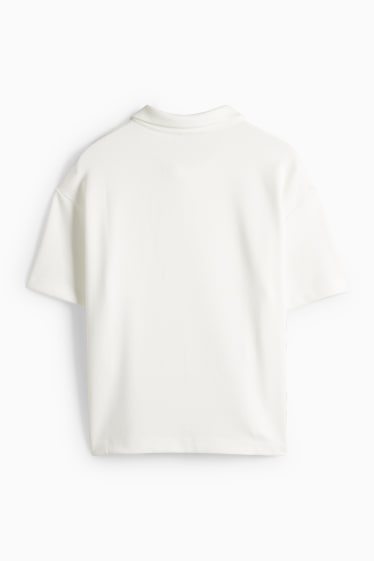 Femmes - Polo - regular fit - blanc