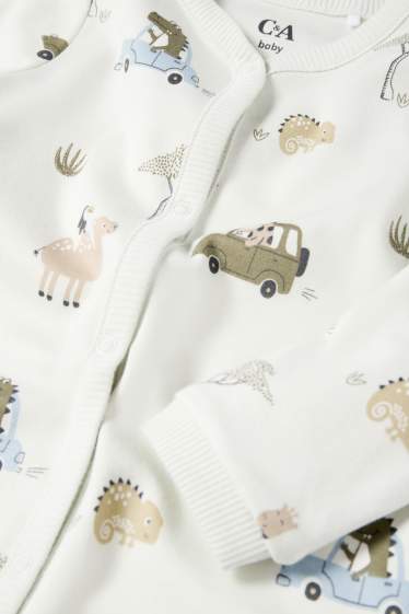 Neonati - Safari - pigiama neonati - verde menta