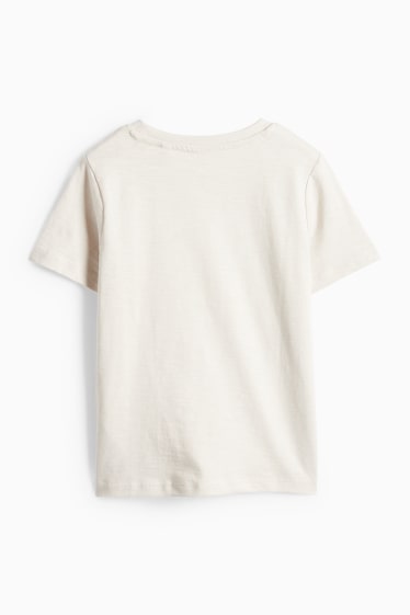 Děti - chlapci - Ranč - tričko s krátkým rukávem - světle béžová
