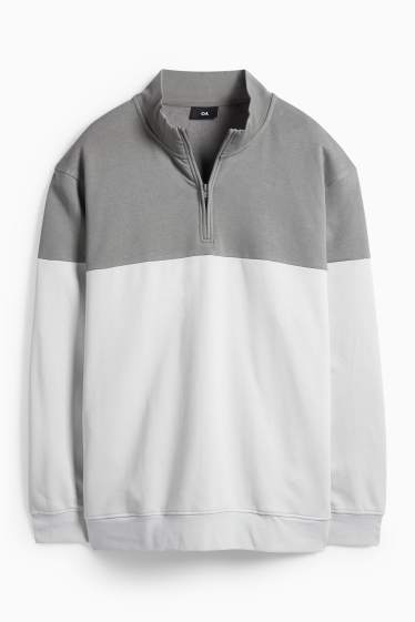 Herren - Sweatshirt - hellgrau