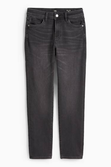 Donna - Slim jeans - vita media - jog denim - jeans grigio scuro