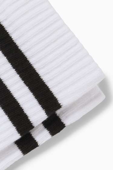 Dámské - Multipack 3 ks - tenisové ponožky - bílá
